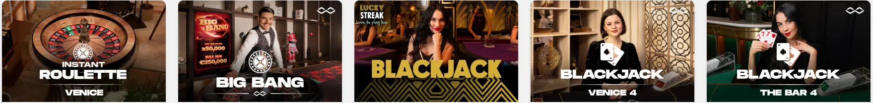 Casino en direct avec croupiers sur Slot7 Casino