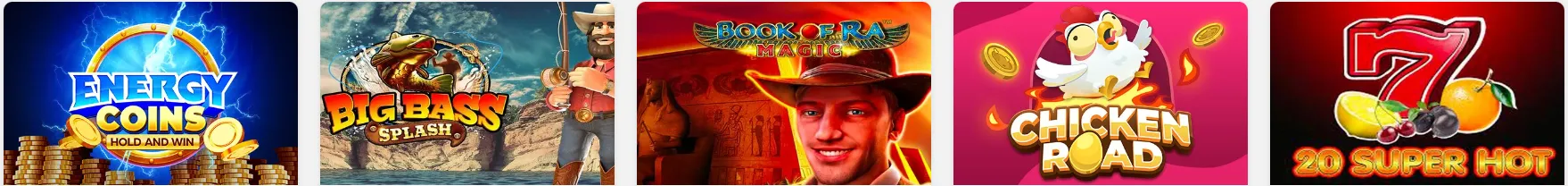 Machines à sous en ligne disponibles sur Slot7 Casino